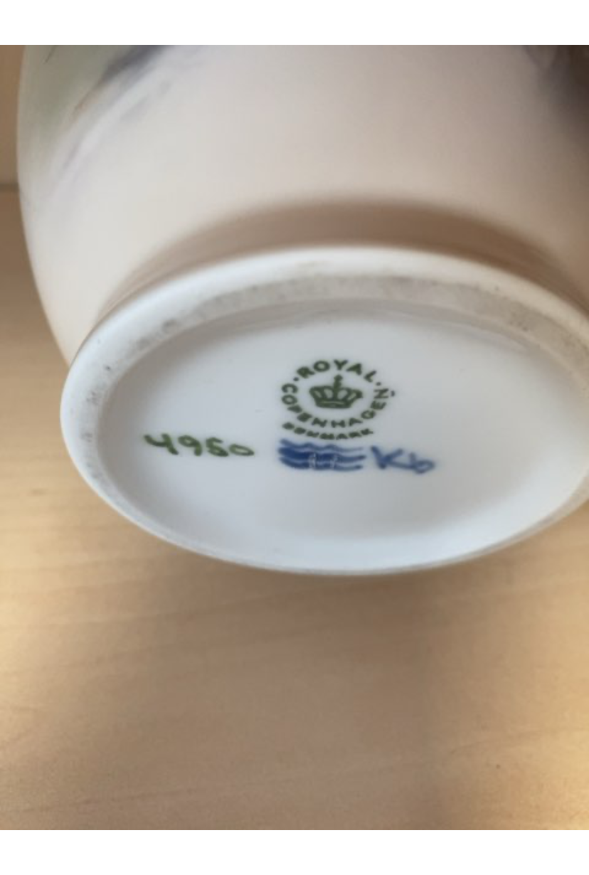 Royal Copenhagen bro vase